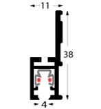 Bilderschiene multirail crown Profil